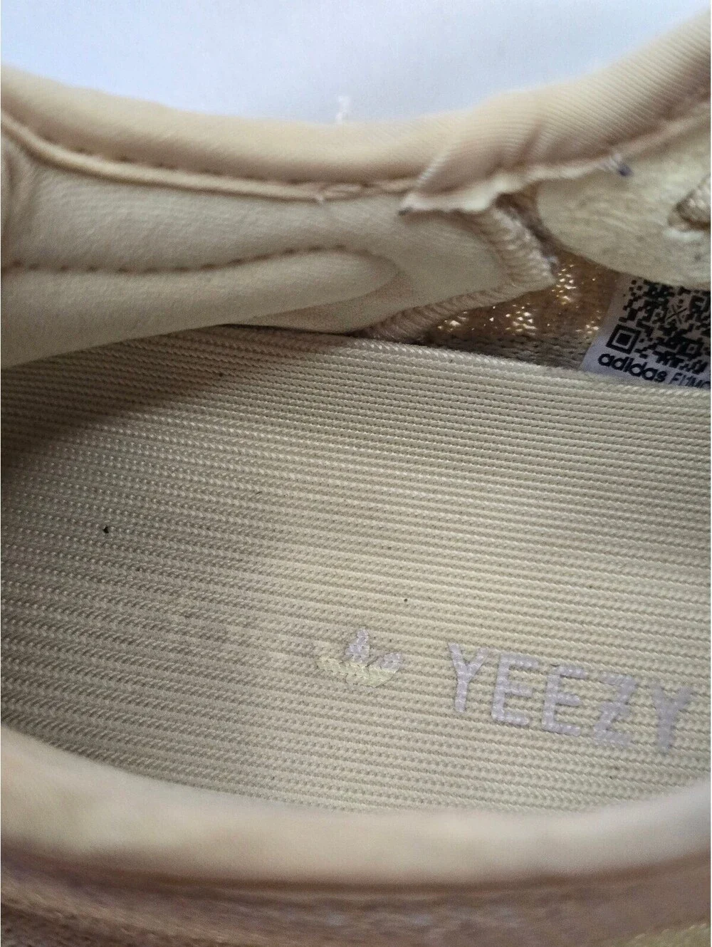 Adidas Yeezy Boost 350 V2 Flax FX9028 Mens Size 7.5 Used Authentic No Box